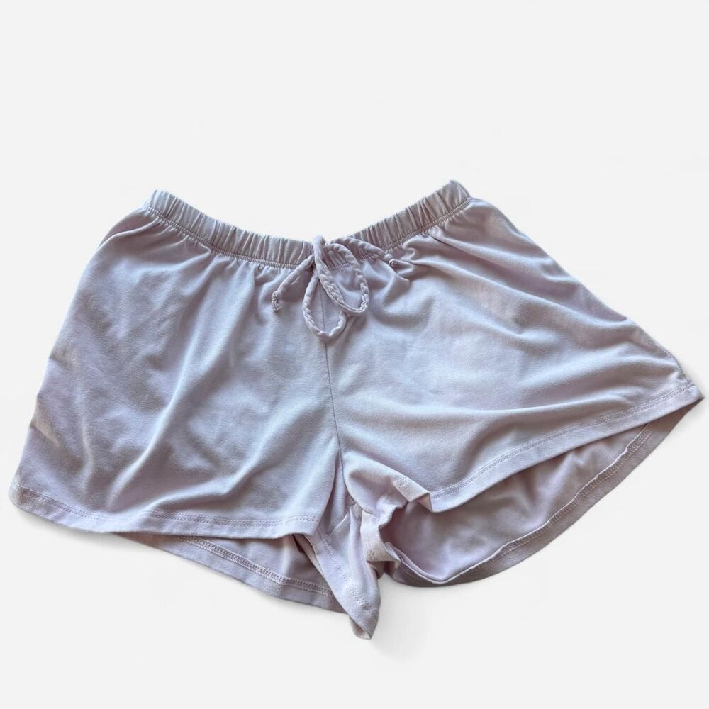 Y2K Kawaii cute Inspired Catherine Malandrino light pink athletic shorts